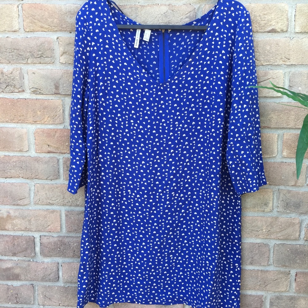 3 for 15 🦠 Blue and cream dress